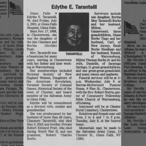 Obituary for Edythe E. Glens